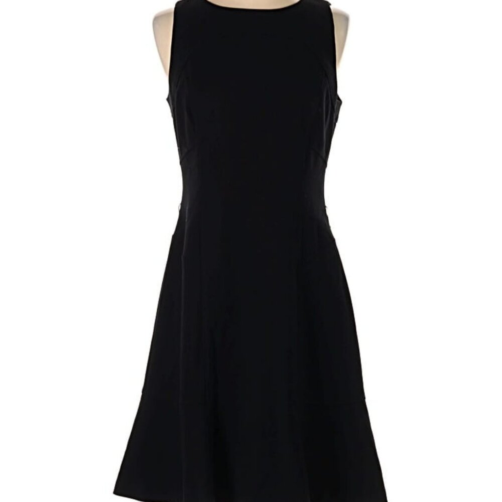 WHBM Black A-Line Cocktail Dress